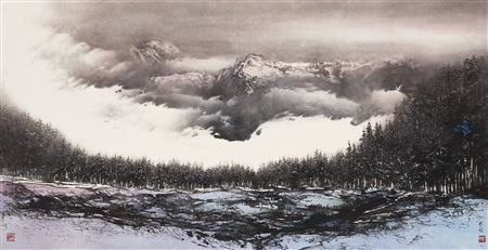 Sample artwork by Mei Koo (Born 1929), known for painting - View similar artists and auction records