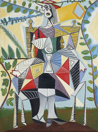 After Picasso ‘Woman Seated in a Garden’ by Mike Bidlo - Auction record, sale price, and art valuation. Compare with similar artists and explore comparable artworks.