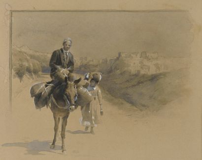 On the way to the market