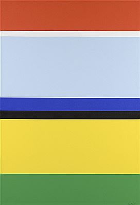 Striped canvas, 1976 by Jean Legros - Auction record, sale price, and art valuation. Compare with similar artists and explore comparable artworks.
