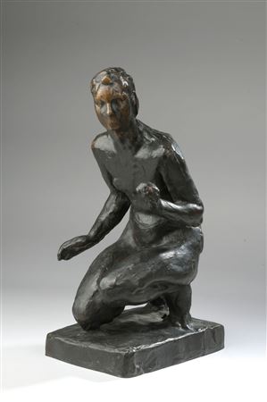 Kneeling woman by Raymond Martin - Auction record, sale price, and art valuation. Compare with similar artists and explore comparable artworks.
