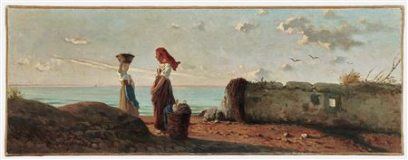 Donne in riva al mare