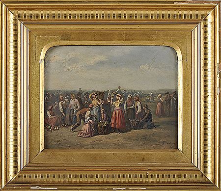 Harvesting grapes by Leonel Marques Pereira - Auction record, sale price, and art valuation. Compare with similar artists and explore comparable artworks.