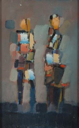 DUET OF MUSICIANS, 1963