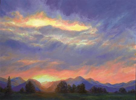 Bitterroot Sunset