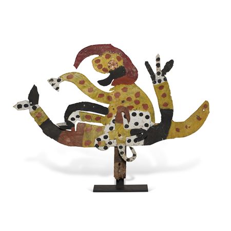 Figure on Animal, 1982 by David Butler - Auction record, sale price, and art valuation. Compare with similar artists and explore comparable artworks.
