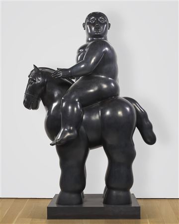 Man on a Horse by Fernando Botero - Auction record, sale price, and art valuation. Compare with similar artists and explore comparable artworks.