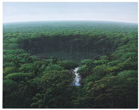 Sample artwork by Tomas Sanchez (Born 1948), known for symbolist landscape, genre - View similar artists and auction records