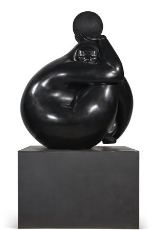 Continuación by Jorge Jimenez Deredia - Auction record, sale price, and art valuation. Compare with similar artists and explore comparable artworks.