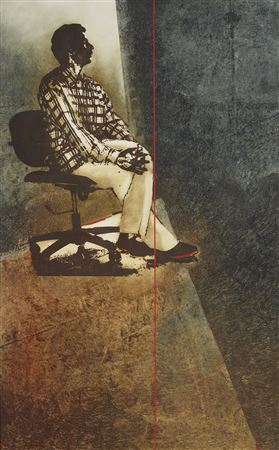 Untitled (Seated Man)