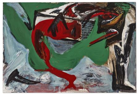 Sample artwork by Martin Disler (1949 - 1996), known for abstraction - View similar artists and auction records