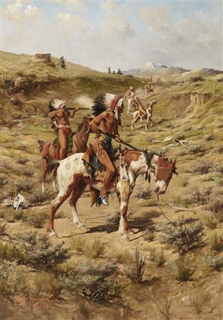 Edgar Samuel Paxson - artist photo for art wanted listing (Coeur d'Alene, ID)