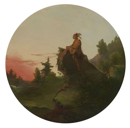 Chieftan's Last Gaze by Jesse Talbot - Auction record, sale price, and art valuation. Compare with similar artists and explore comparable artworks.