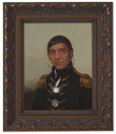 Portrait of Big Buffalo, A Chippewa