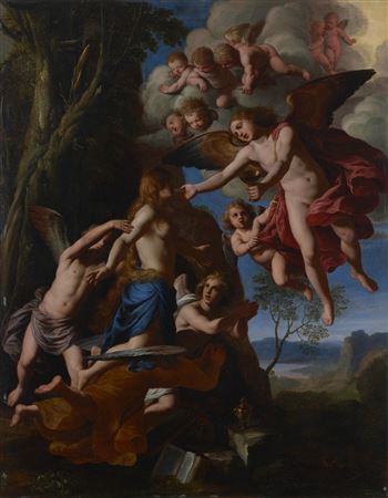Sample artwork by Alessandro Turchi (1578 - 1649), known for mannerist and bolognese school influences - View similar artists and auction records