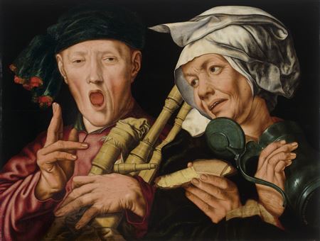 The Bagpiper and Merry Wife