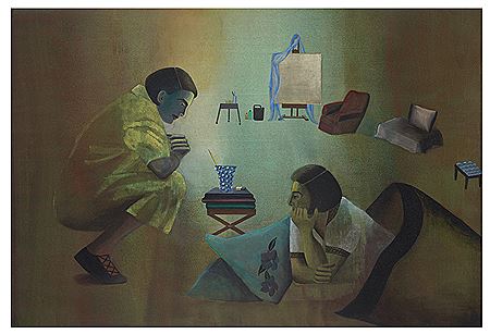 Sample artwork by Anju Dodiya (Born 1964), known for painting and sculpture - View similar artists and auction records