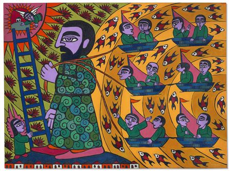 Sample artwork by Raimundo de Oliveira (1930 - 1966), known for painting - View similar artists and auction records