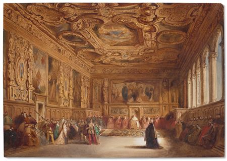 Sala del Senato, Doge’s Palace, Venice