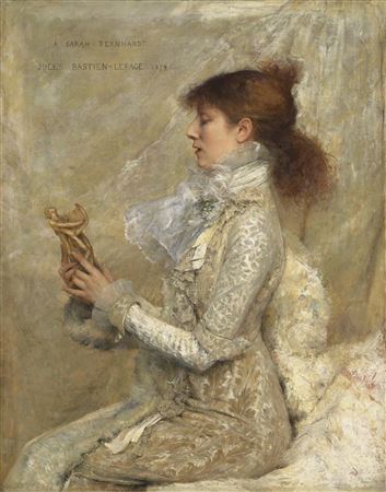 Sample artwork by Jules Bastien-Lepage (1848 - 1884), known for naturalist painting-figure, portrait, genre and printmaking - View similar artists and auction records