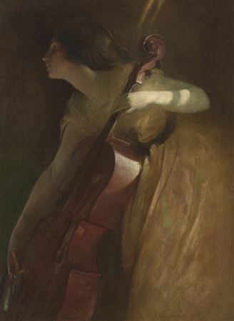 A Ray of Sunlight by John White Alexander - Auction record, sale price, and art valuation. Compare with similar artists and explore comparable artworks.