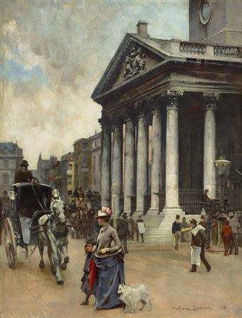 St. Martin-in-the-Fields by William Logsdail - Auction record, sale price, and art valuation. Compare with similar artists and explore comparable artworks.