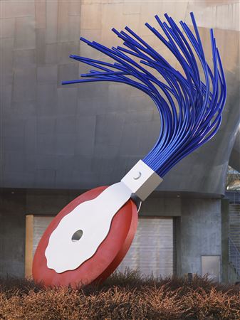 Sample artwork by Claes Oldenburg & Coosje Van Bruggen (Born 1929 and 1942), known for collaborative sculpture - View similar artists and auction records