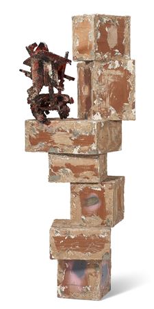 Untitled: hiddenupturnedhouse by Phyllida Barlow - Auction record, sale price, and art valuation. Compare with similar artists and explore comparable artworks.