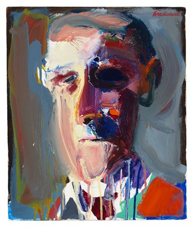 Untitled (Head of a Man) by Richard Hickam - Auction record, sale price, and art valuation. Compare with similar artists and explore comparable artworks.