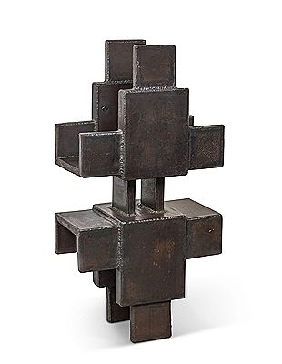 Dubbelvorm 5 (Double form 5) by Carel Nicolaas Visser - Auction record, sale price, and art valuation. Compare with similar artists and explore comparable artworks.