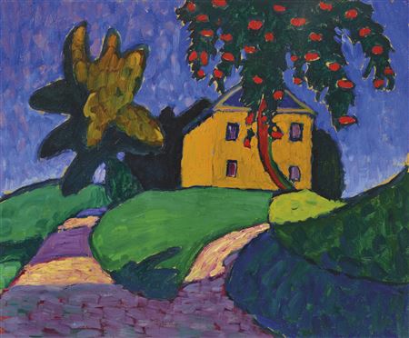 Sample artwork by Gabriele Münter (1877 - 1962), known for expressionist painting - View similar artists and auction records