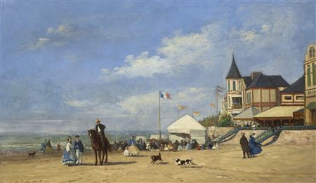 La plage de Trouville