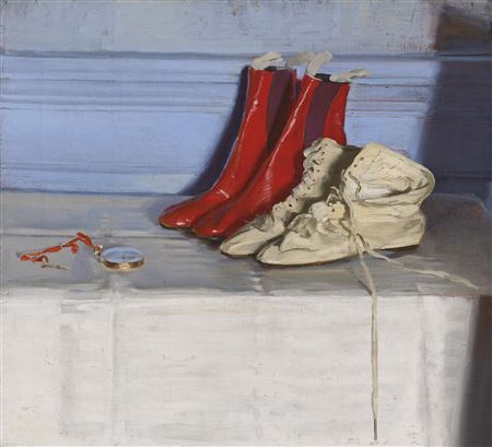 Sample artwork by William (Sir William) Nicholson (1872 - 1949), known for still life, portraits, landscape painting, engraving, illustration - View similar artists and auction records