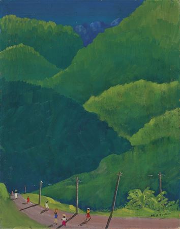 Mountain Road, Jamaica by Sir Noel Coward - Auction record, sale price, and art valuation. Compare with similar artists and explore comparable artworks.