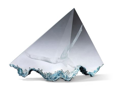 Sample artwork by Colin Reid (Born 1953), known for glass artwork - View similar artists and auction records