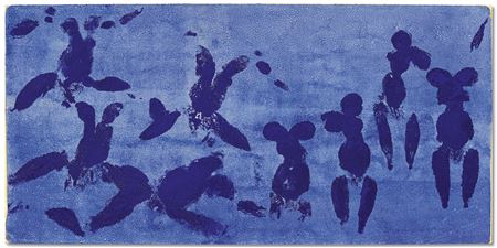 Anthropométrie de l’époque bleue, (ANT 124) (Anthropometry of the Blue Period), (ANT 124)) by Yves Klein - Auction record, sale price, and art valuation. Compare with similar artists and explore comparable artworks.