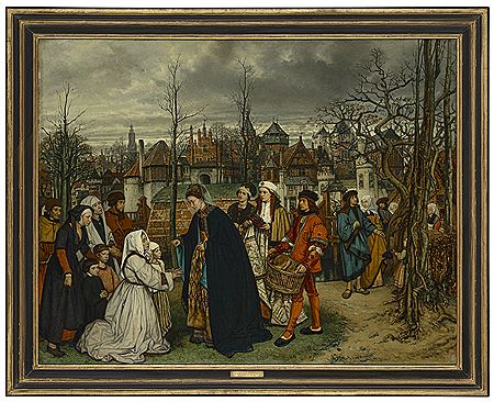 Sample artwork by Jan August Hendrik Leys (1815 - 1869), known for realsit style romantic history painting, printmaking - View similar artists and auction records