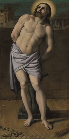 Christ at the Column by Domenico (Domenichino) Zampieri - Auction record, sale price, and art valuation. Compare with similar artists and explore comparable artworks.