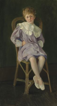 Portrait of Anthony Eden, 1st Earl of Avon (1897-1977) as a child