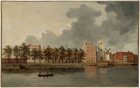 Lambeth Palace from the river