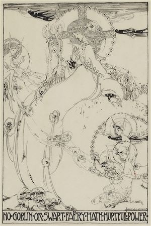 'No Goblin or Swart Faëry Hath Hurtfull Power' - illustration to John Milton's 'Comus'