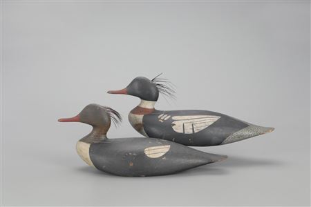 Exceptional Merganser Pair by Willie Ross - Auction record, sale price, and art valuation. Compare with similar artists and explore comparable artworks.