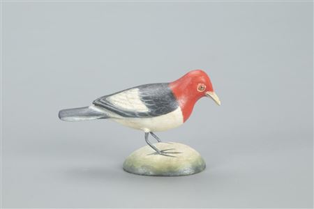 Miniature Red-Headed Woodpecker