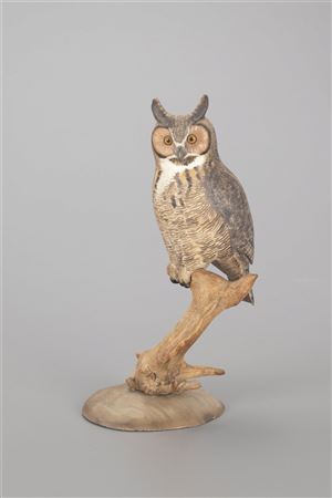 Half-Size Great Horned Owl