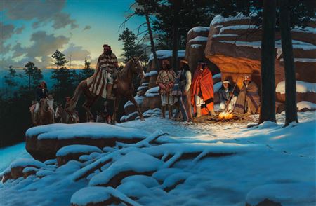 Winter on the Mogollon Rim (1987)