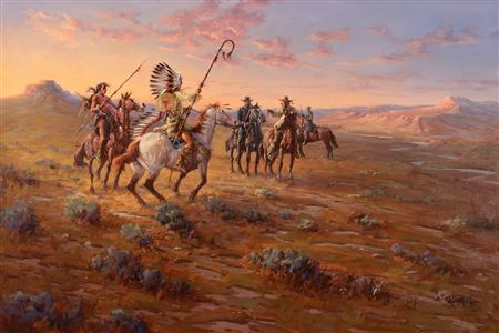 Bluewater Parley – Battle of Ash Hollow 1855