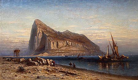 Rock of Gibraltar 1872