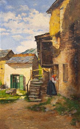 Sample artwork by Domenico Rabioglio (1857 - 1903), known for painting - View similar artists and auction records