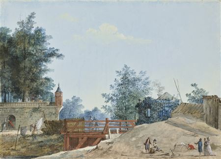 Les fossés de la Bastille