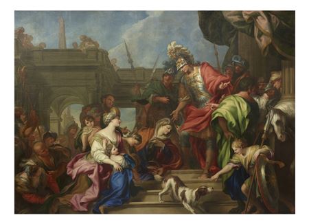 Alexander and the family of Darius